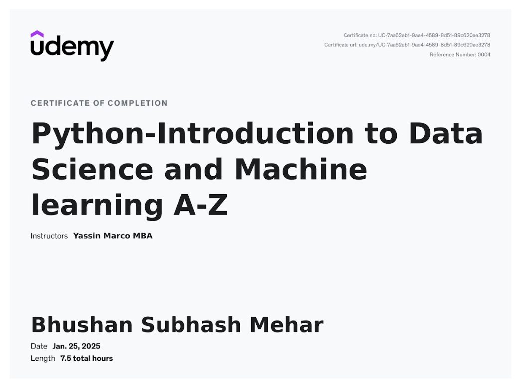 React Native Certificate